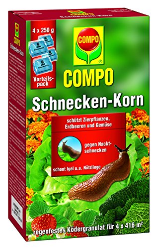 Compo 20333 Schnecken-Korn 4 x 250 g Vorteilspack - 1