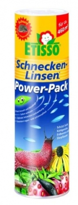 Linsen Power Packs 4 x 200g Schneckentod Schneckenbekämpfung Etisso Schnecken
