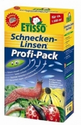 Etisso Schnecken Linsen Power Packs 4 x 200g Schneckentod Schneckenbekämpfung